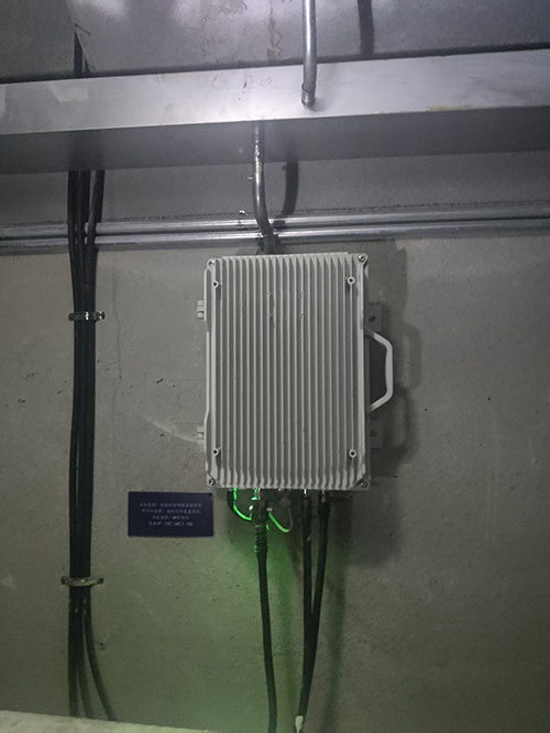 温泉电力管廊覆盖漏缆方式案例